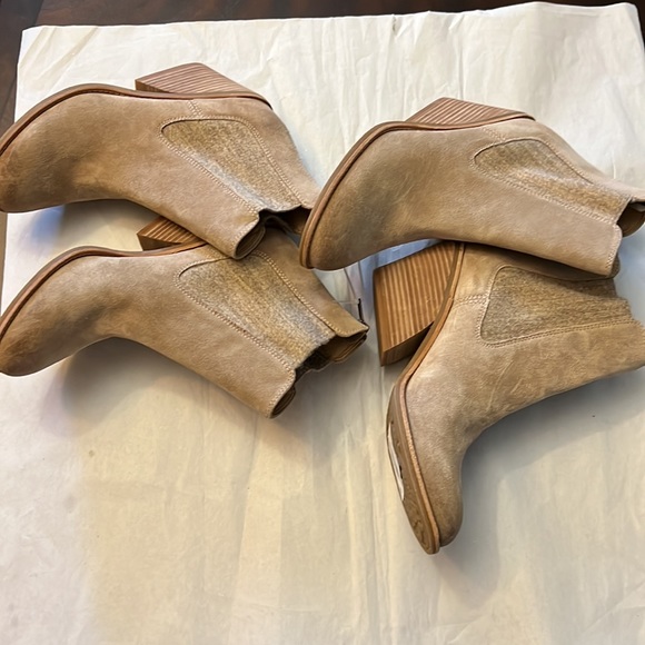 Sofft Tara Barley Suede Booties. - Picture 7 of 11